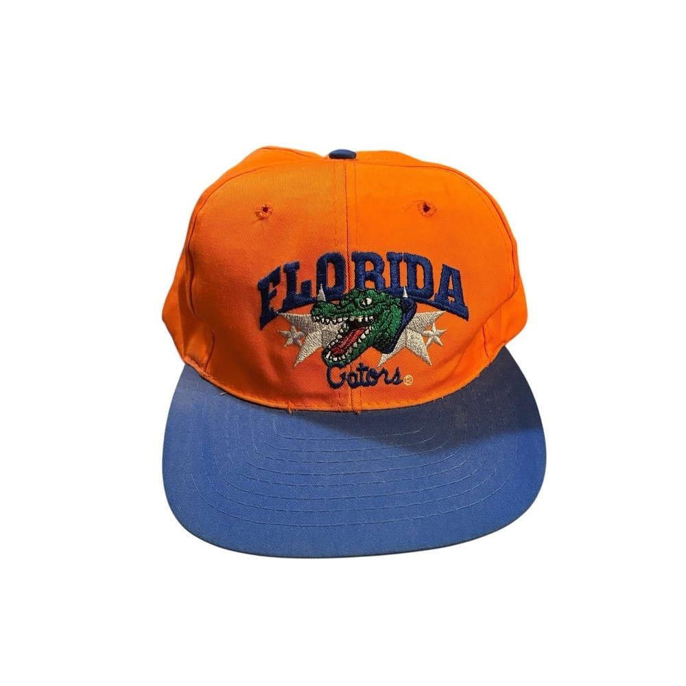 Florida Gators SnapBack‎ Orange Blue Hat Cap Vintage 90s Embroidered